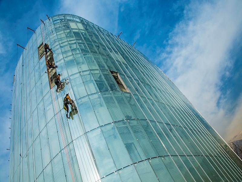 شست و شوی نمای برج